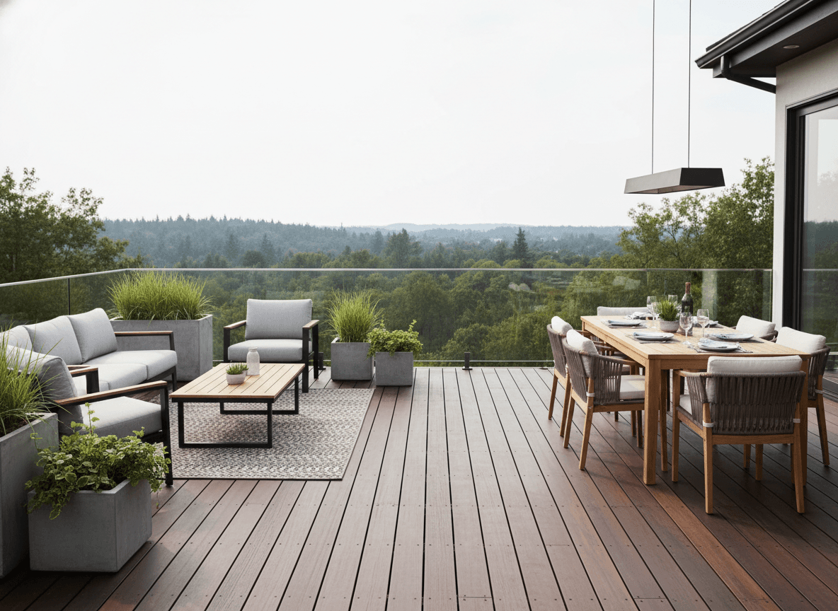 Beautiful custom deck example