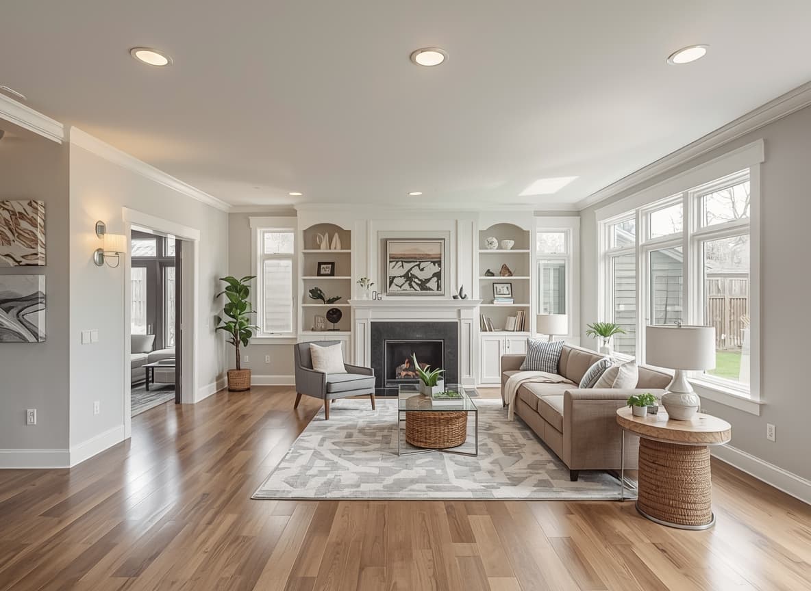 Living space renovation example