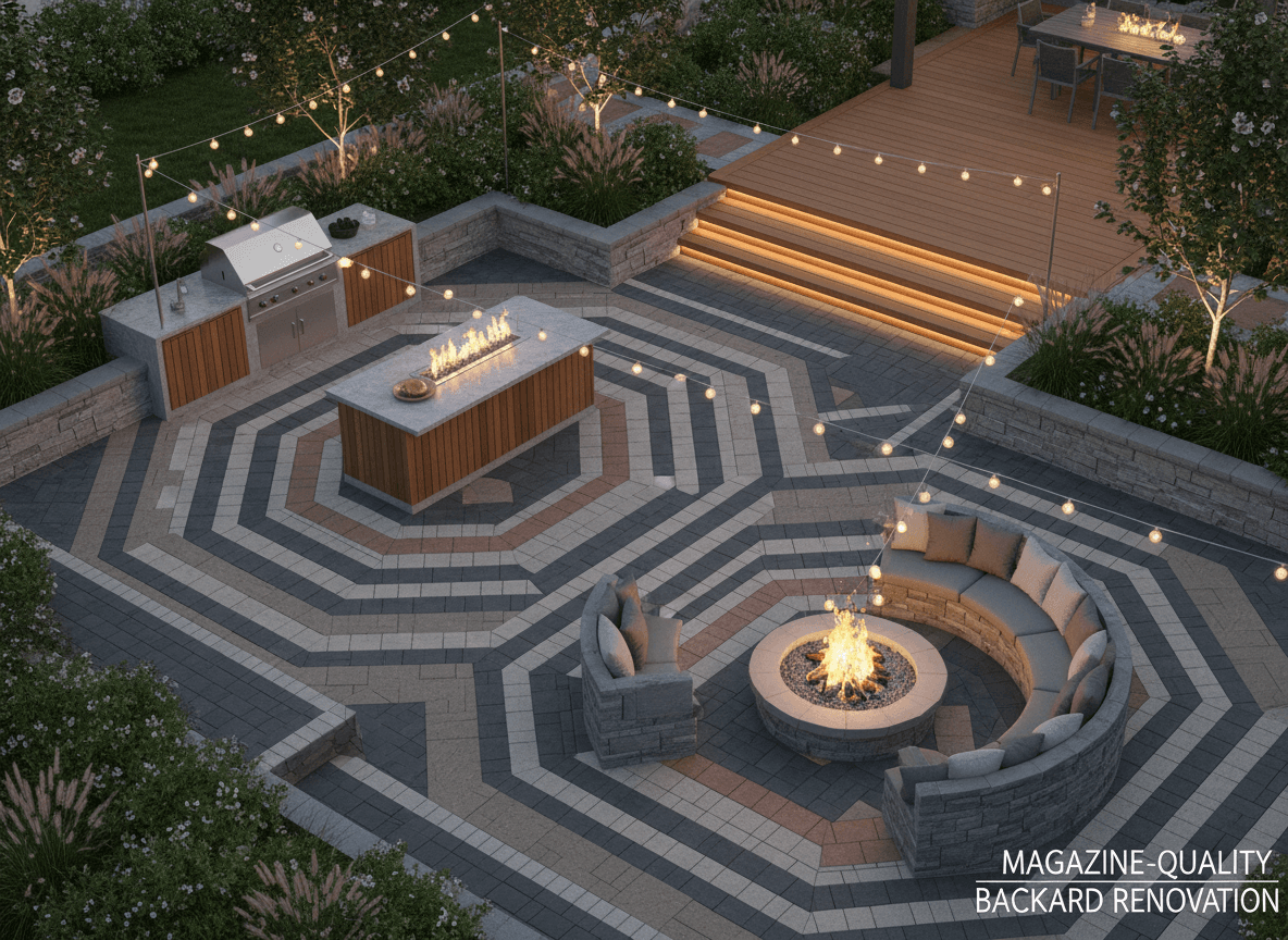 Beautiful custom patio example